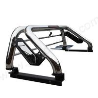 Factory Wholesale 201 Stainless Steel 3 Inch Tube Roll Bar 4X4 Sport Truck Roll Bar For Hilux Revo